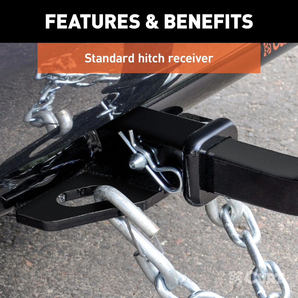 Class 1 Trailer Hitch with Installation Hardware, Pin & Clip U76385