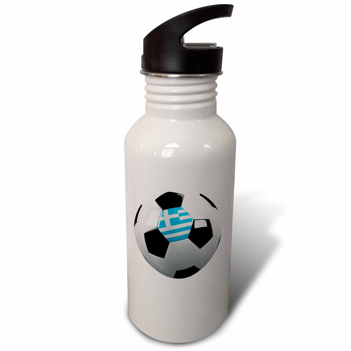 Greek Soccer Ball Sports Water Bottle 21 oz M863806