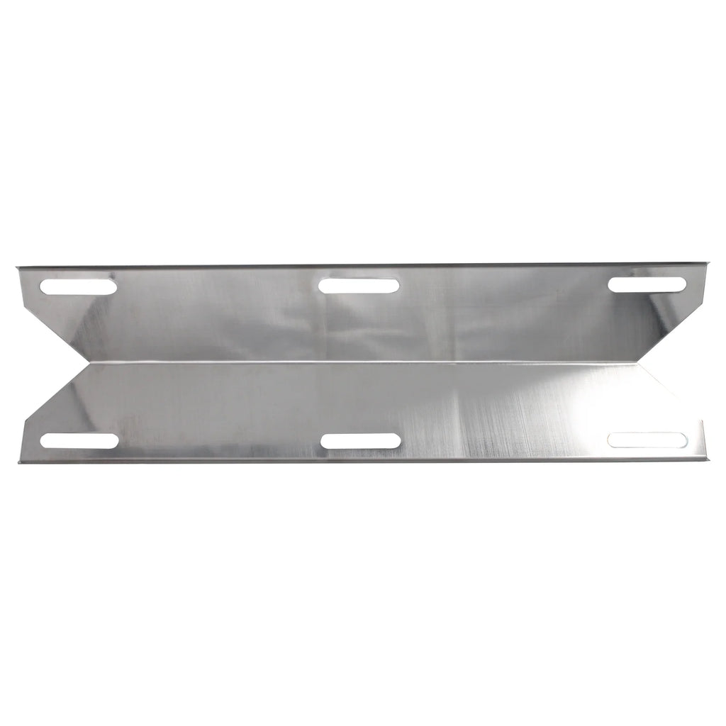 2-Pack Stainless Steel BBQ Gas Grill Tube Burner & Heat Shield Plate Replacement Parts I701