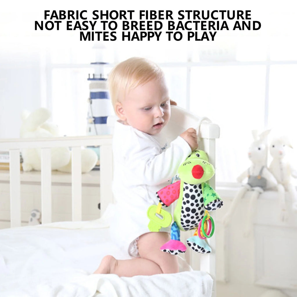 Infant Soft Plush Rattle Hanging Stroller Toys X448