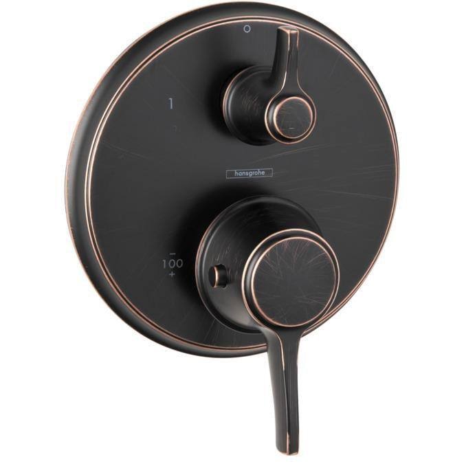 Polished Nickel Thermostatic Trim with Volume Control E6434