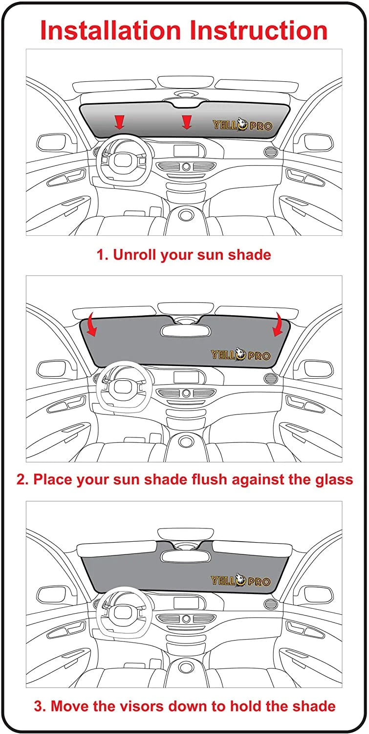 Windshield Sunshade for Chevrolet Express Van A6141