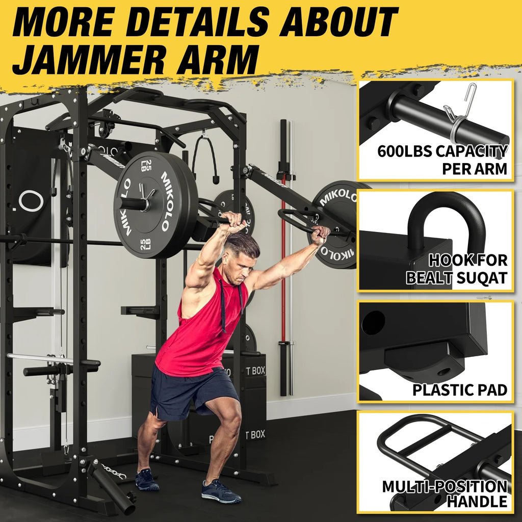 Adjustable Jammer Arms for Power Cage A2138