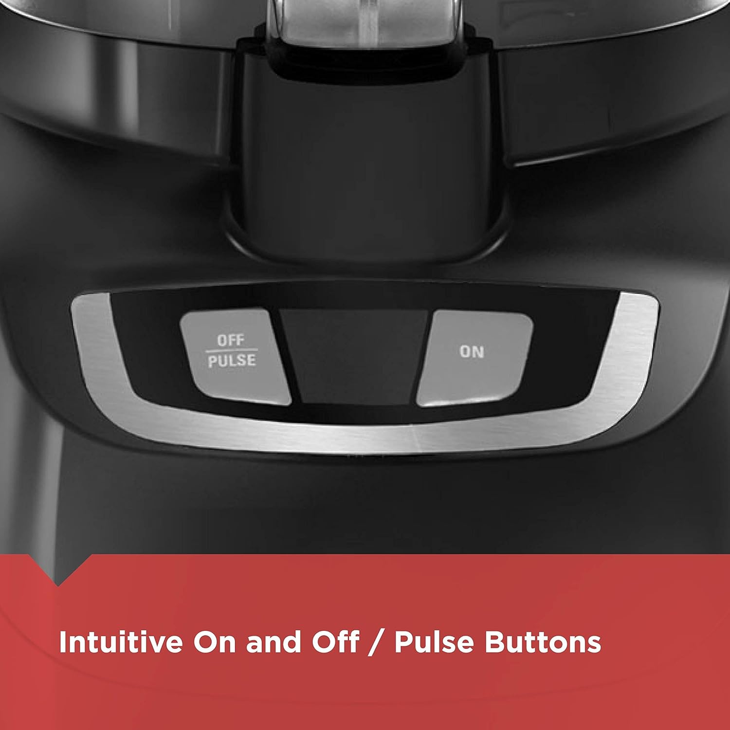 8-Cup Food Processor with Stainless Steel Blade, Black Z657