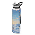 32oz Tritan Leakproof Clear Sports Water Bottle with Straw P64579