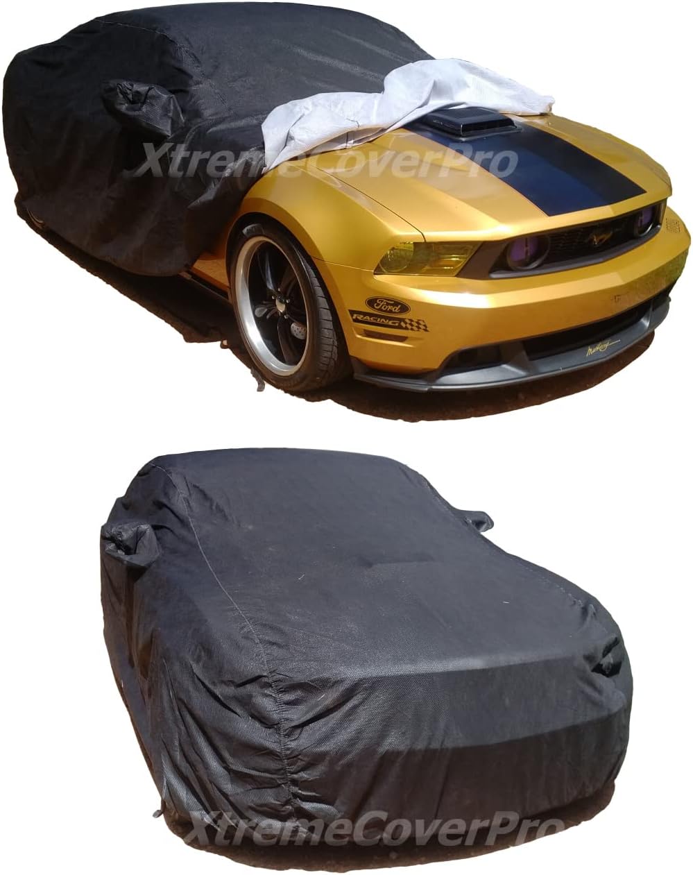 Black Car Cover Pack of 2 A4442
