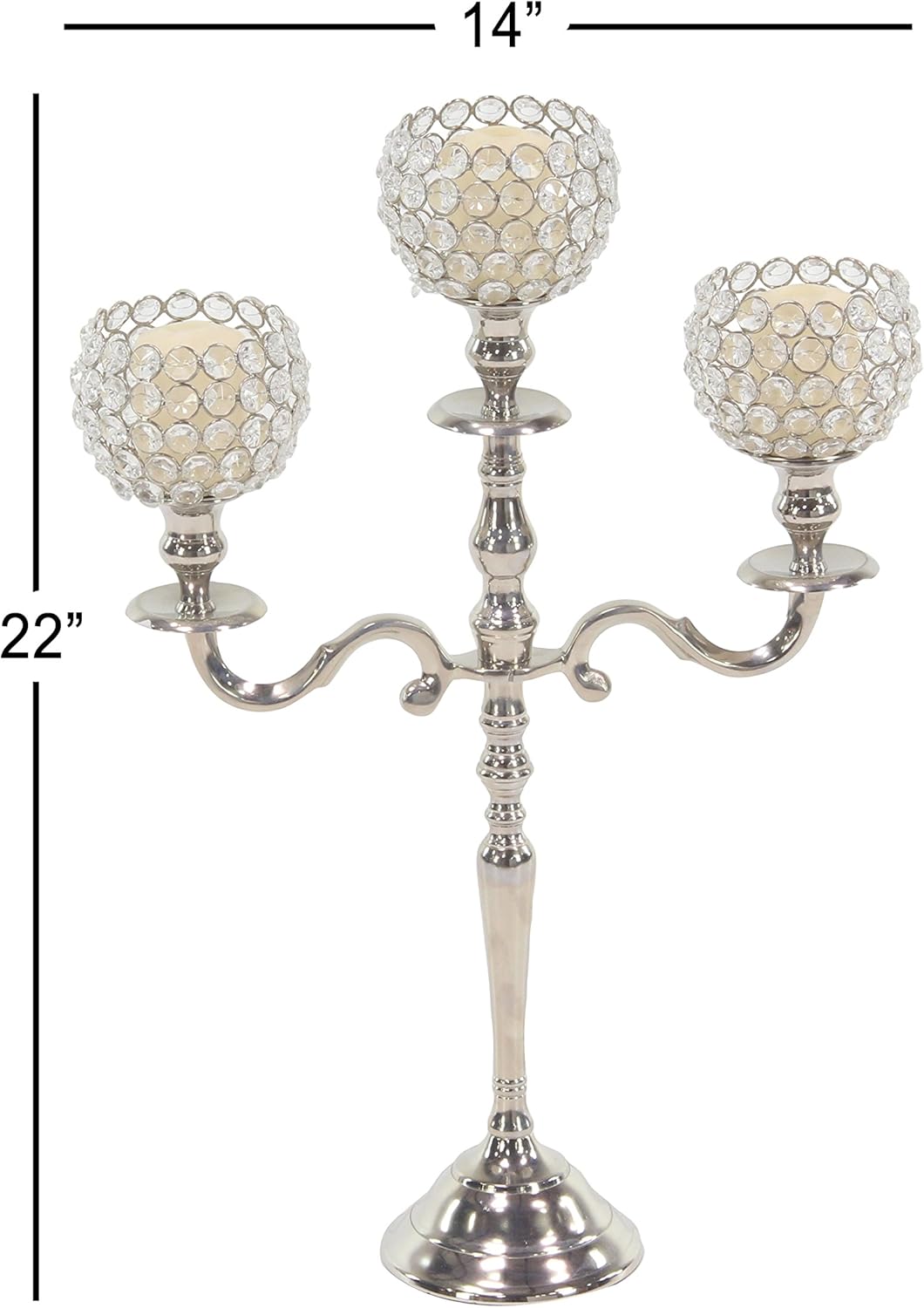 Silver Candelabra U186