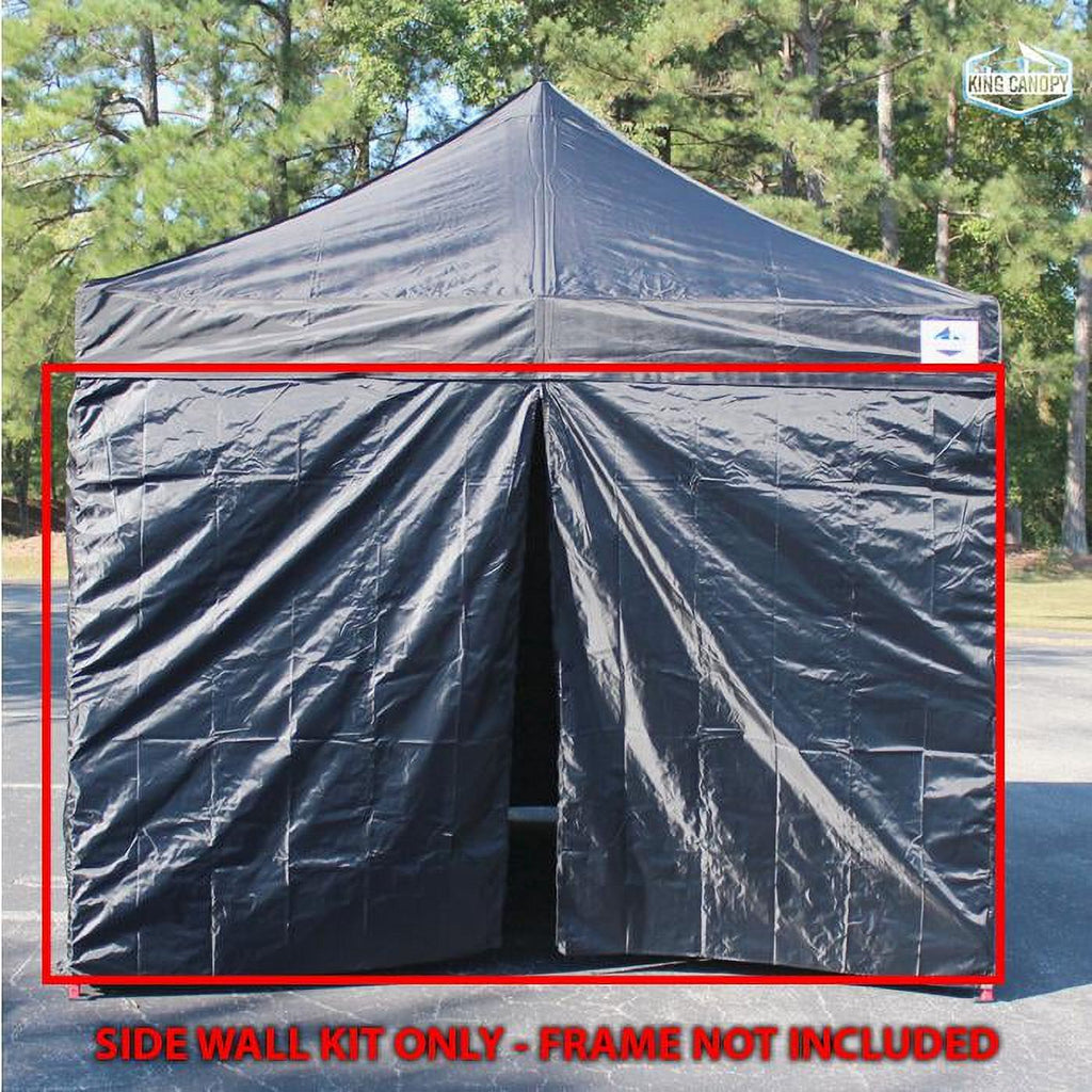 Black 10x15 Instant Canopy Side Walls, 4 Pack T62372