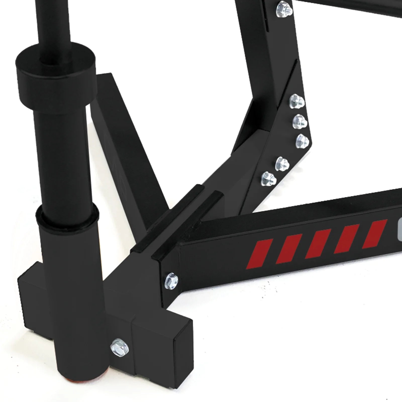Hybrid Olympic and Standard Weight Plate Storage Rack U74247