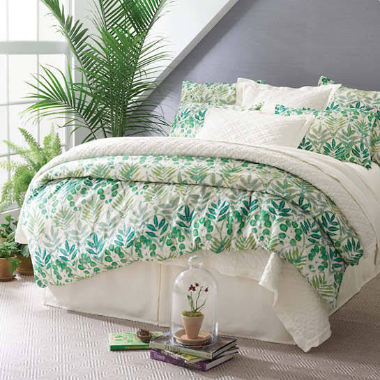 King Washed Linen Ivory Quilt J308866