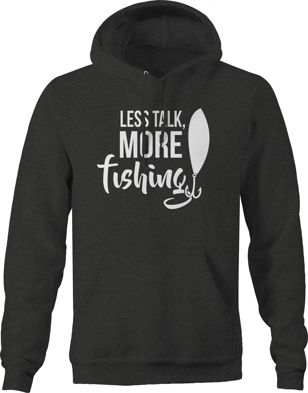 Dark Gray Fishing Sweatshirt Y5701
