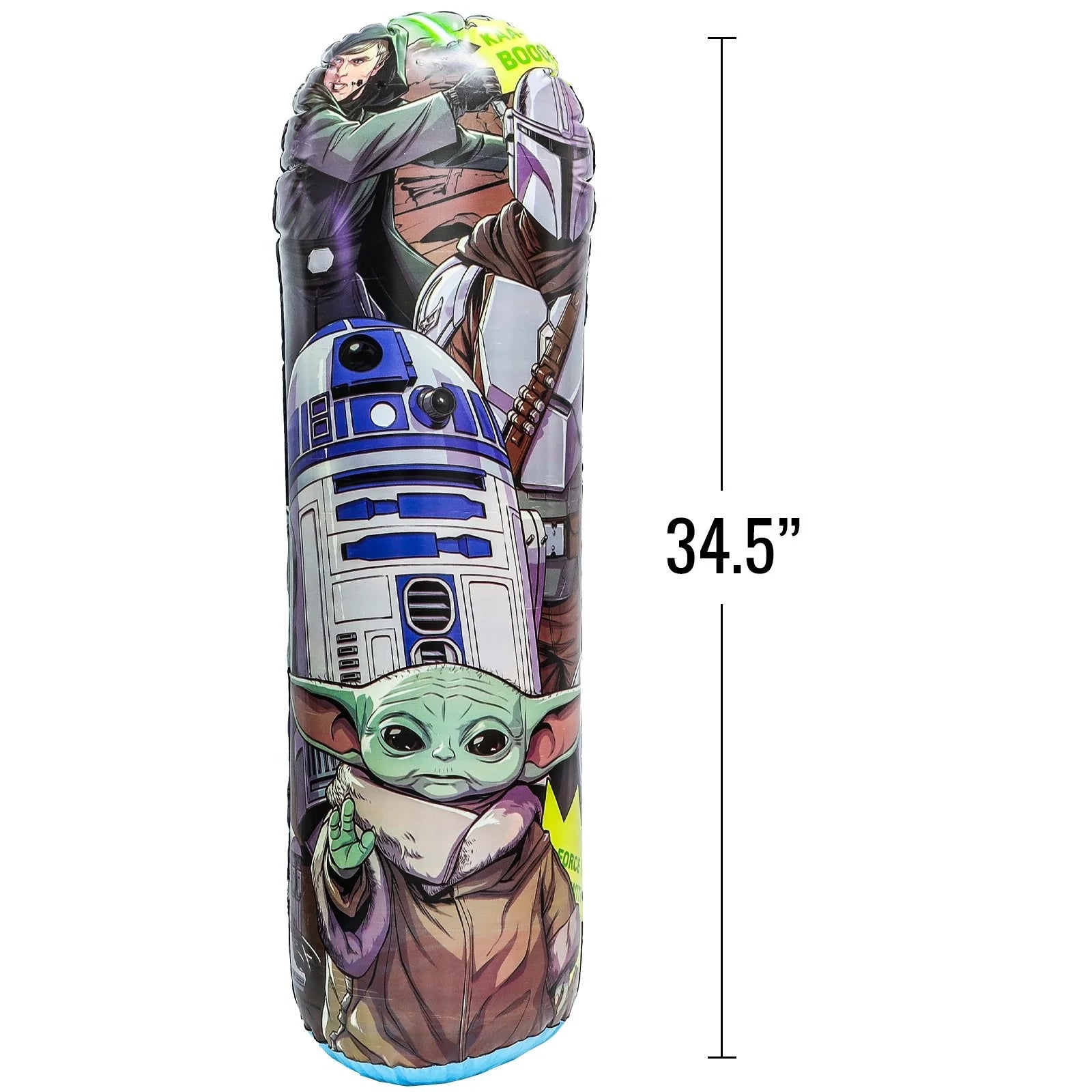 Star Wars The Mandalorian Kids Inflatable Punching Bop Bag Exercise Toy Z46519