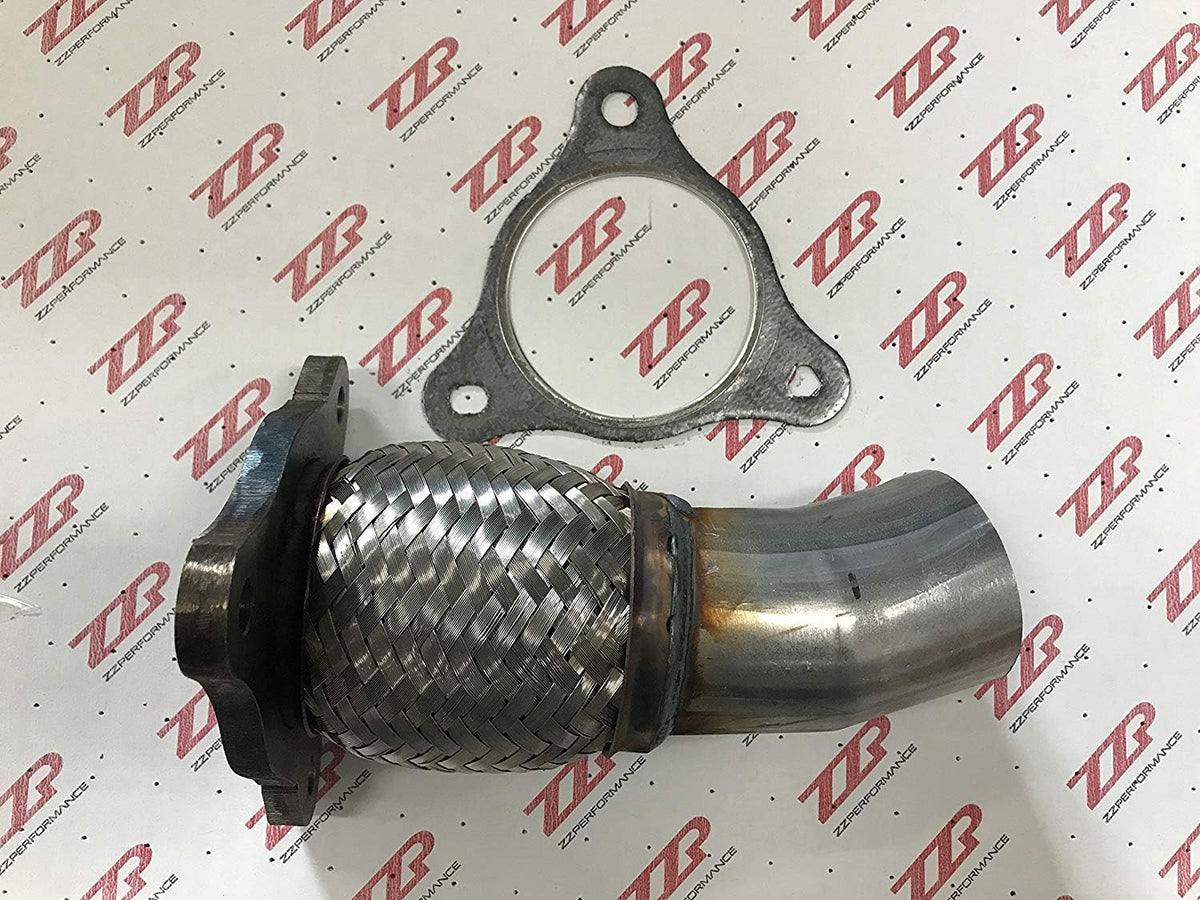 Front Flex Section Exhaust Pipe with Gasket Pack of 2 F78421
