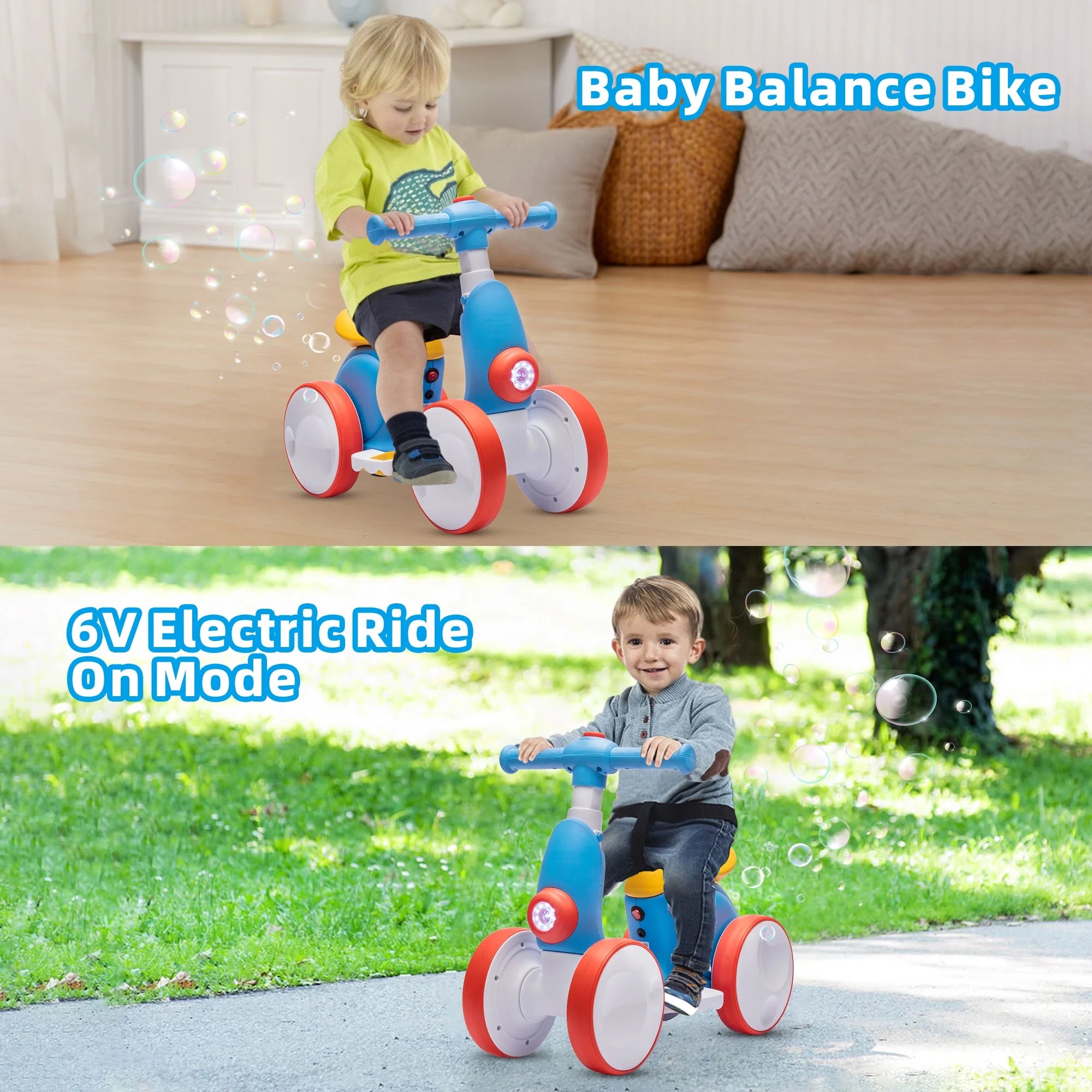 Blue Ride On Electric Car with Remote Control A61700