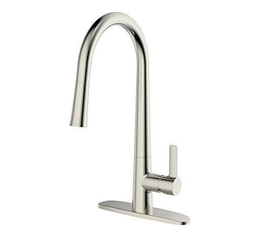 Chrome Single Handle Pull Down Kitchen Faucet S516