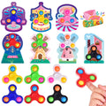 28 Packs Valentines Cards with Fidget Spinner X866060
