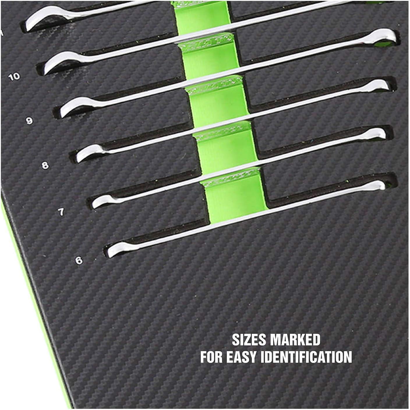 16 Piece Metric Combo Wrench Set with Foam EVA Tray G11512