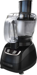 8-Cup Food Processor with Stainless Steel Blade, Black Z657