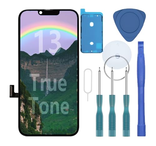 iPhone 11 Screen Replacement Kit LCD Digitizer Front Glass with Frame Assembly Set, 6.1 Inch R80142