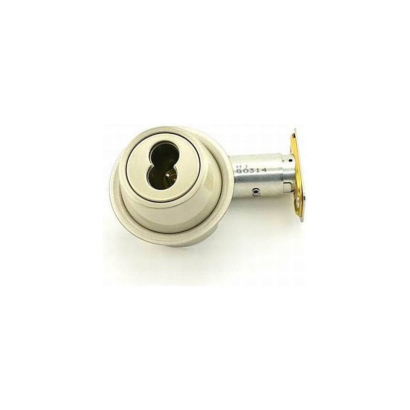 Satin Nickel Single Cylinder Deadbolt S96701