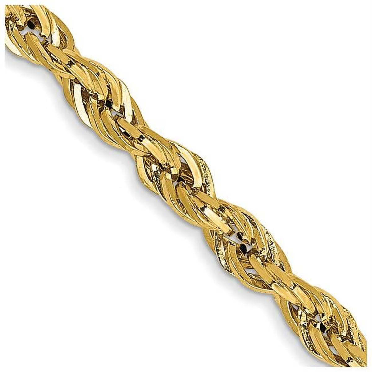 14K Yellow Gold 2.8 mm 16 in. Rope Chain G557428