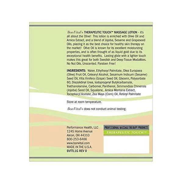 Therapeutic Touch Massage Lotion E163103
