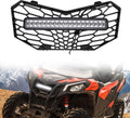 Front Mesh Grille with LED Backlight Light Bar for Can-Am Maverick Trail Sport Max 1000 800 R C318481