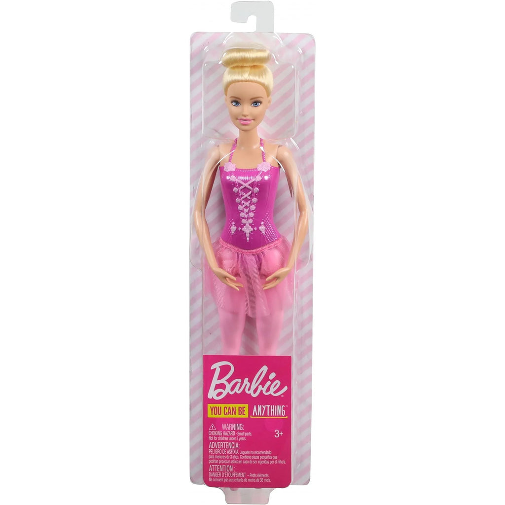 Ballerina Doll with Tutu and Sculpted Toe Shoes, Blonde Hair R215349