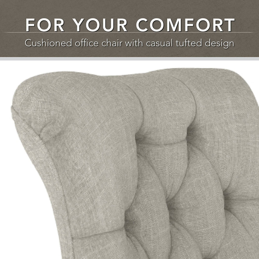 Black Tufted Office Chair W83529
