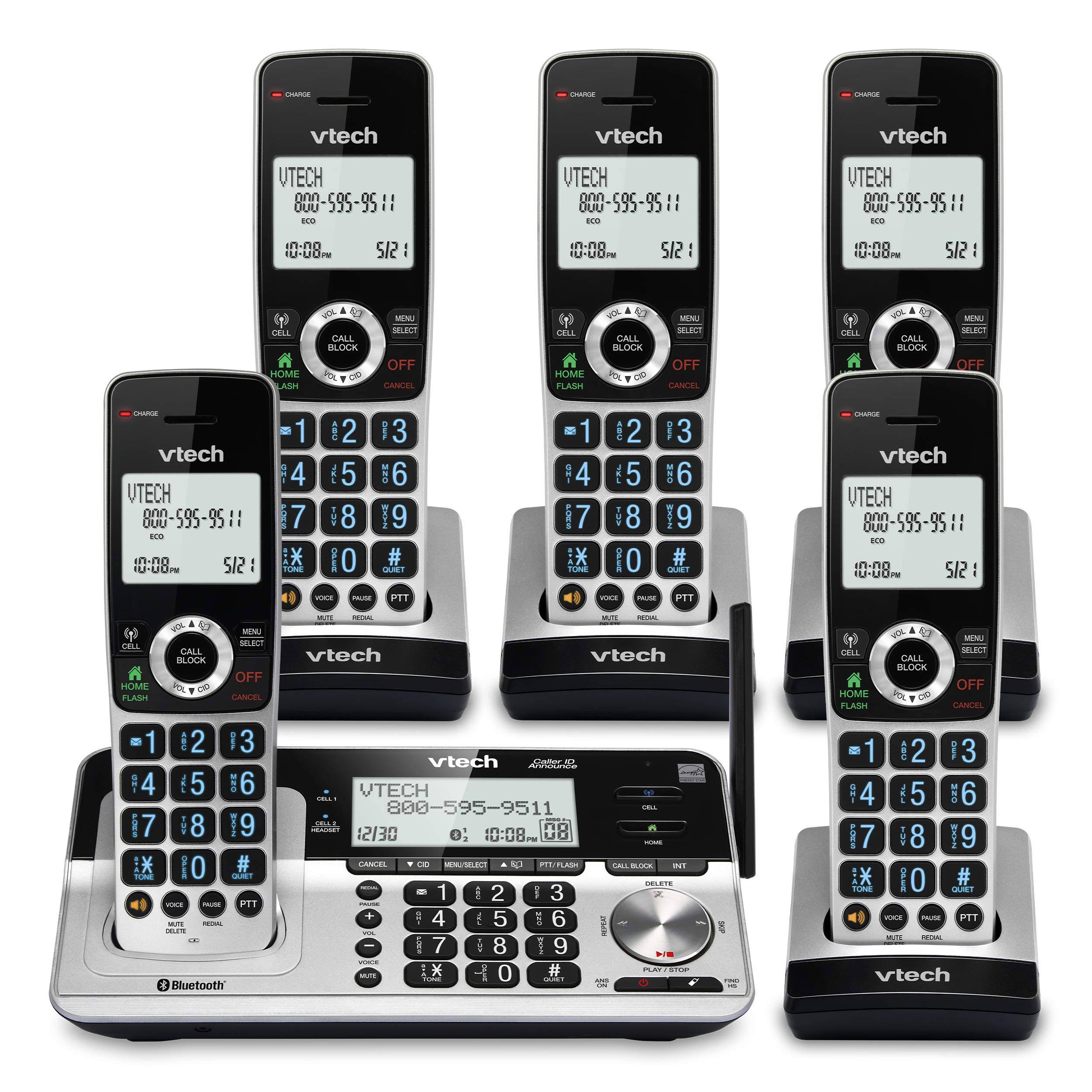 5 Handset Cordless Phone M4084