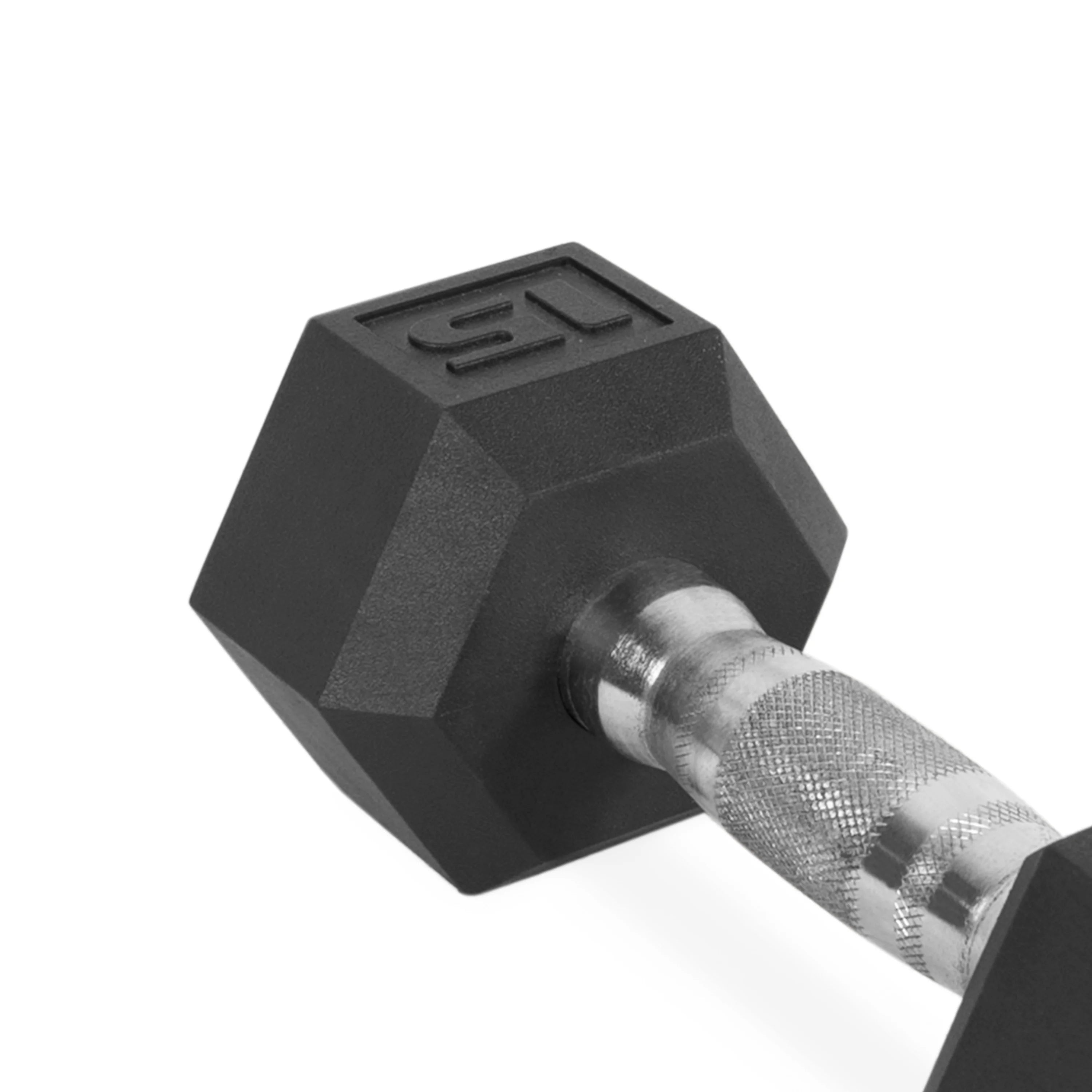Coated Hex Dumbbell, Single 35 lbs K6766