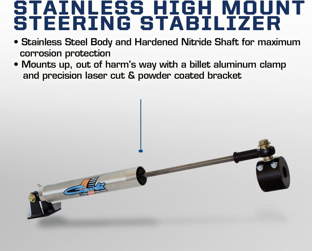 High Mount Steering Stabilizer T-Style D954