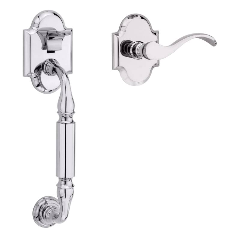 Polished Chrome Left Handed Handleset S905547