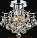3 Light Flush Mount with Gold Finish S330120