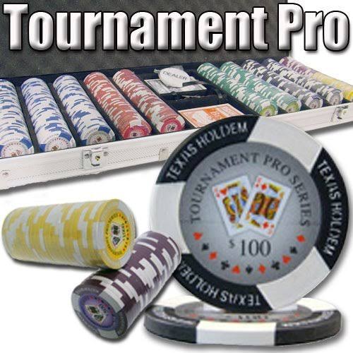500ct. Poker Chip Set in Aluminum Carry Case F28266