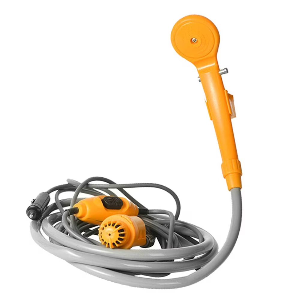 Portable Shower Kit with Pump, 6 Meter Cable, Max 2.5L Per Minute H337290
