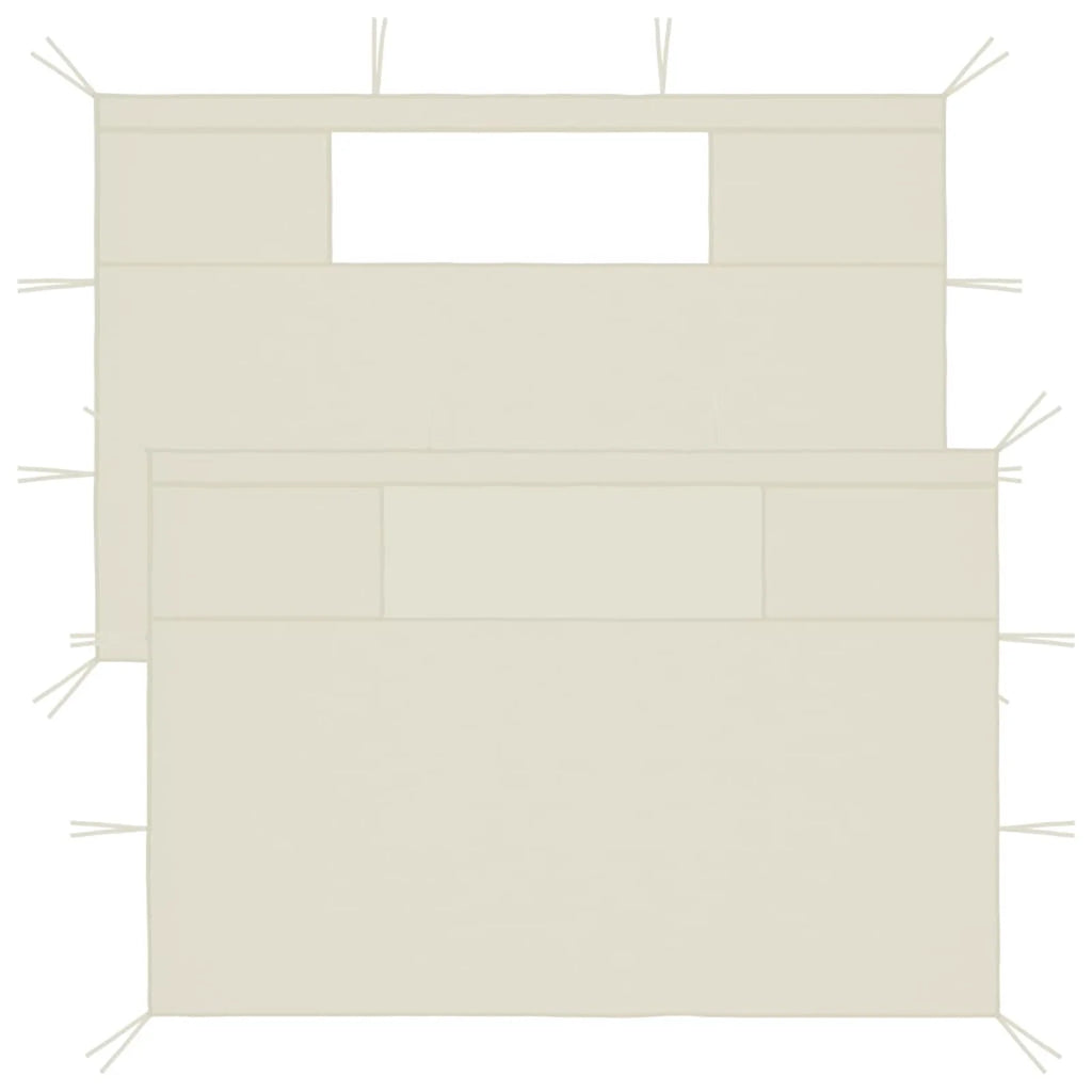 Gazebo Sidewalls with Windows 2 pcs I28349