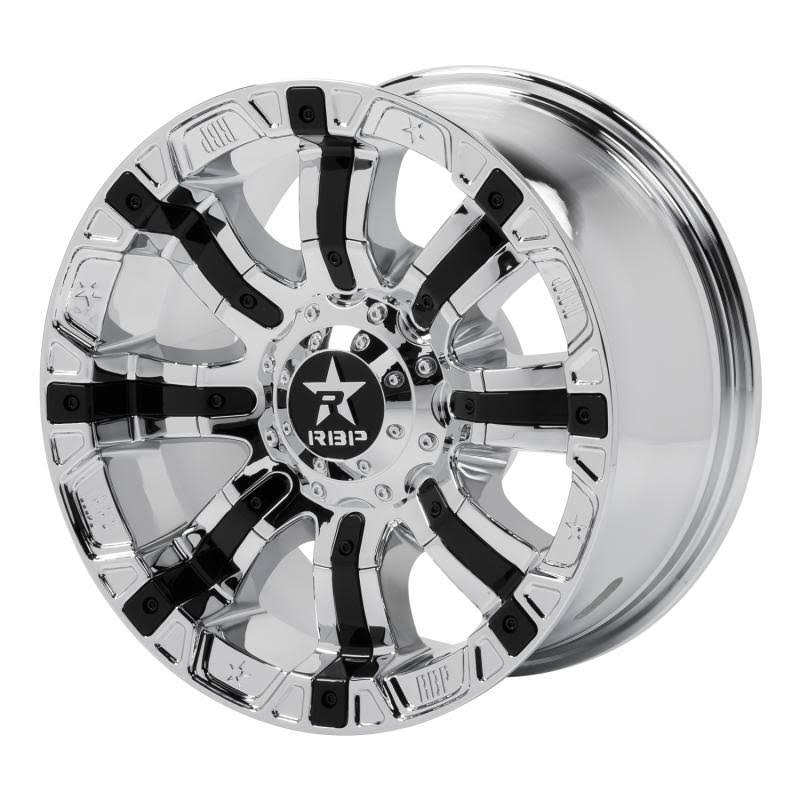 2003 Ford F250 Chrome and Black Wheel F3134