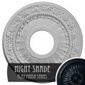 Hand-Painted Night Shade Ceiling Medallion Q98311