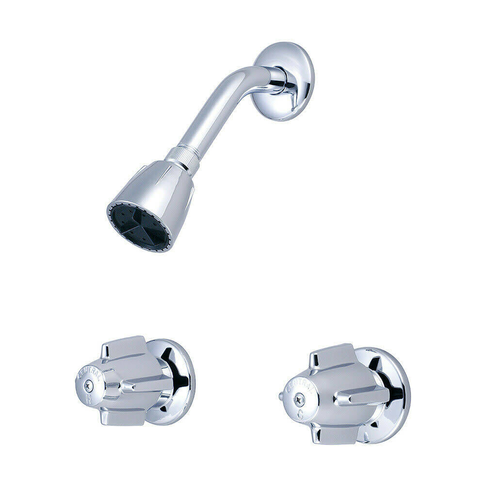 Double Canopy Handle Shower Faucets P868