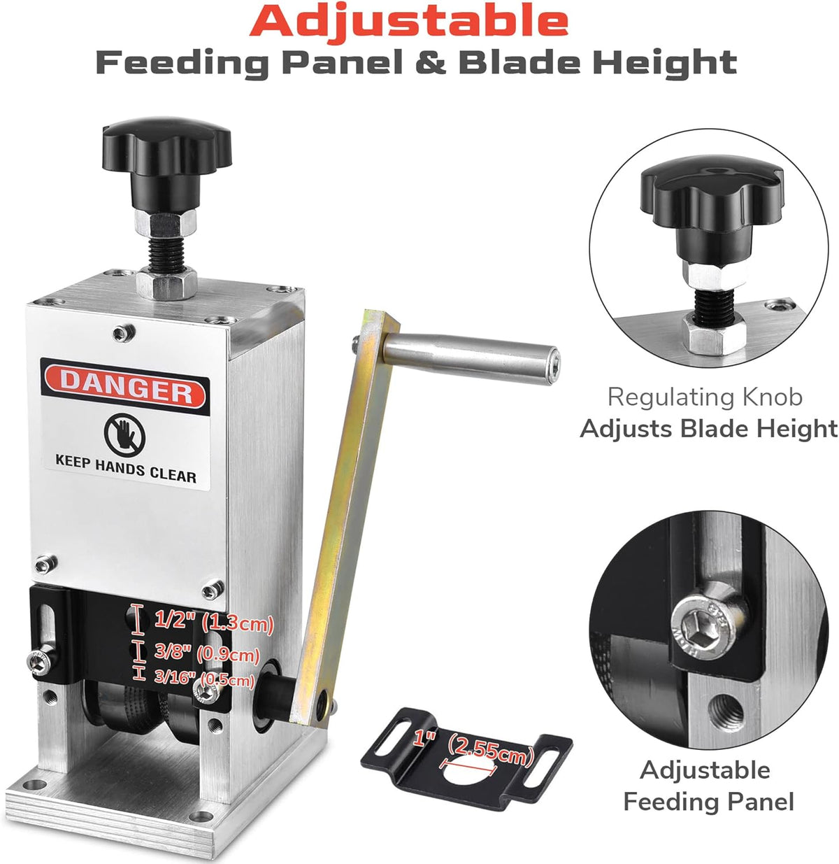 Manual Wire Stripping Machine with Drill Connector Cable Peeling Stripper Tool 0.06-0.98 L787
