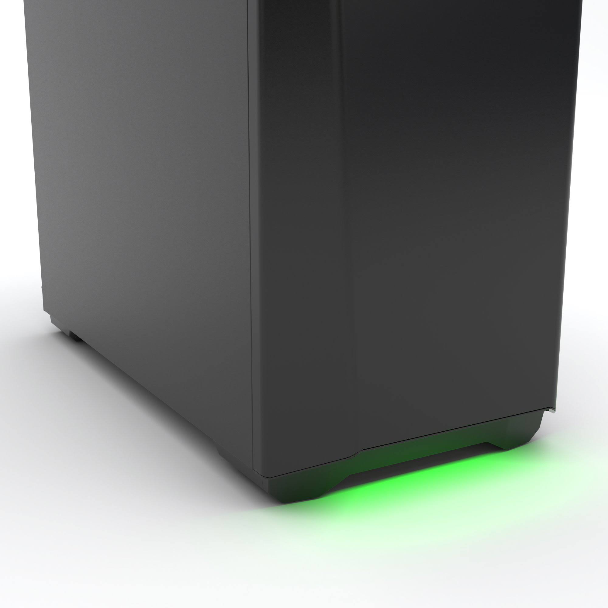 Satin Black Steel ATX Mid Tower Case F5960