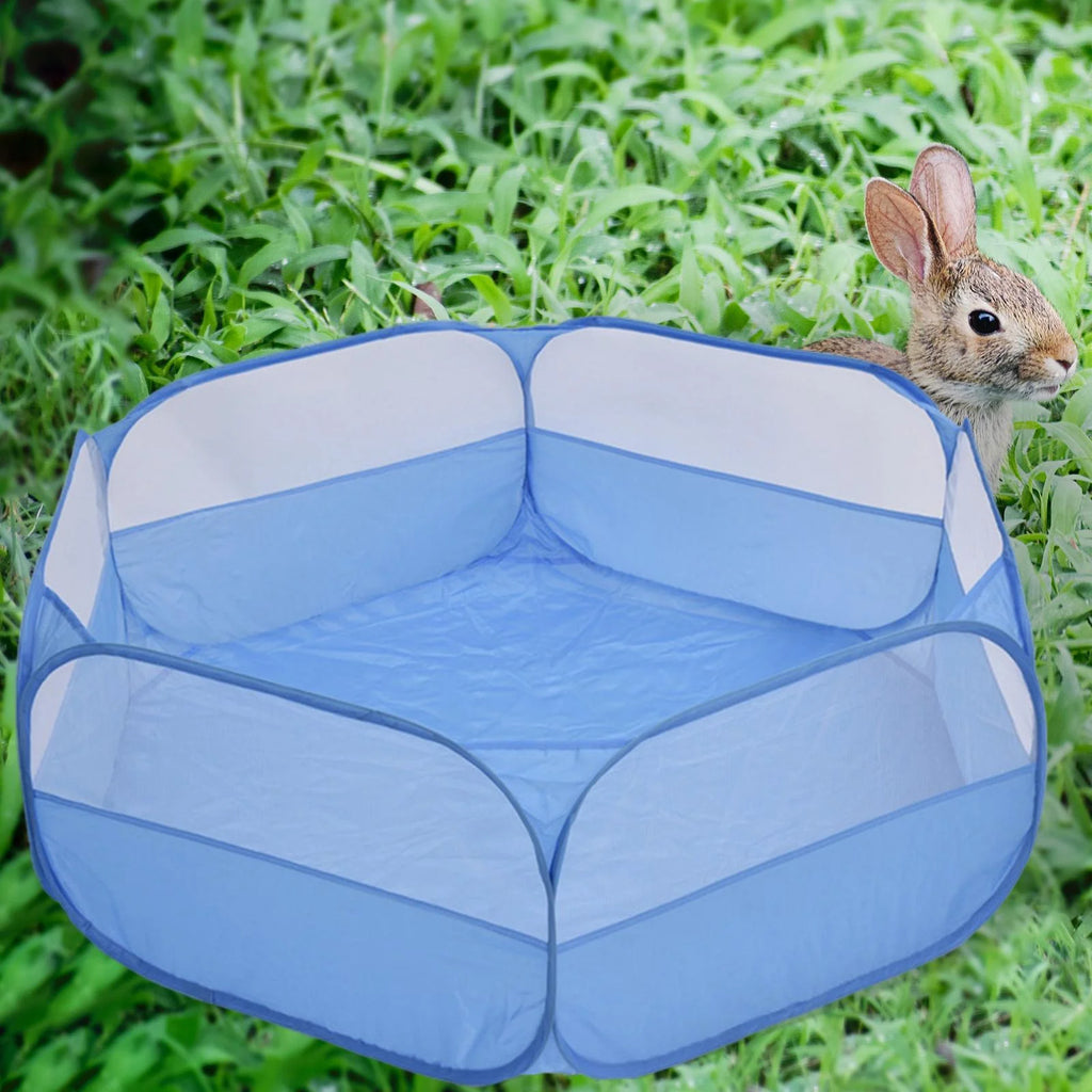Folding Animal Playpen Yard Fence Cage Tent P774043