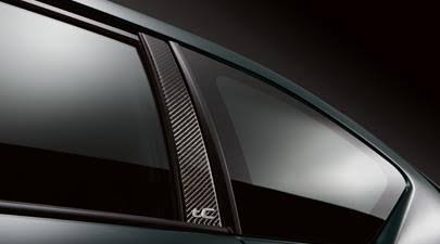 Carbon Fiber B-Pillar Applique M11178