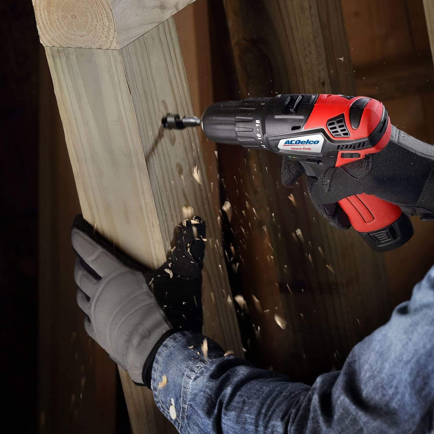 12V Cordless Li-ion 3/8” 2 Speed Compact Drill Driver Tool Kit, Pack of 2 V966118
