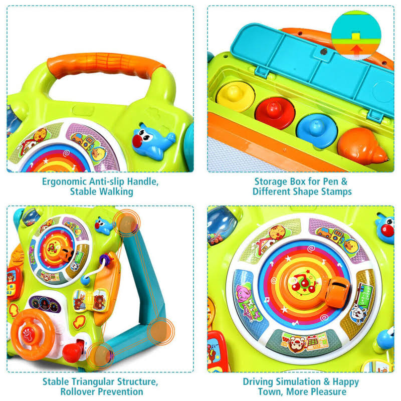 3 in1 Kids Musical Learning Walker U685295