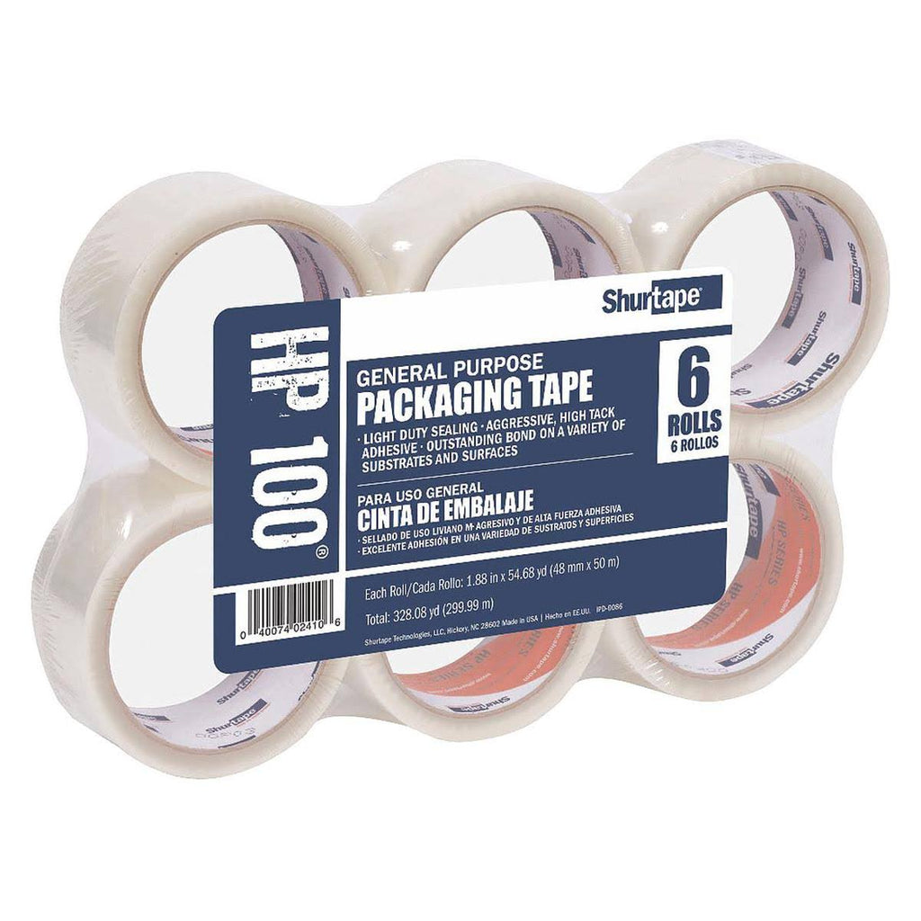 Clear 48mm x 50M Carton Tape, pk36 U399698