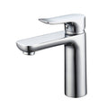 Polished Single Handle Lav Faucet with Hoses T863