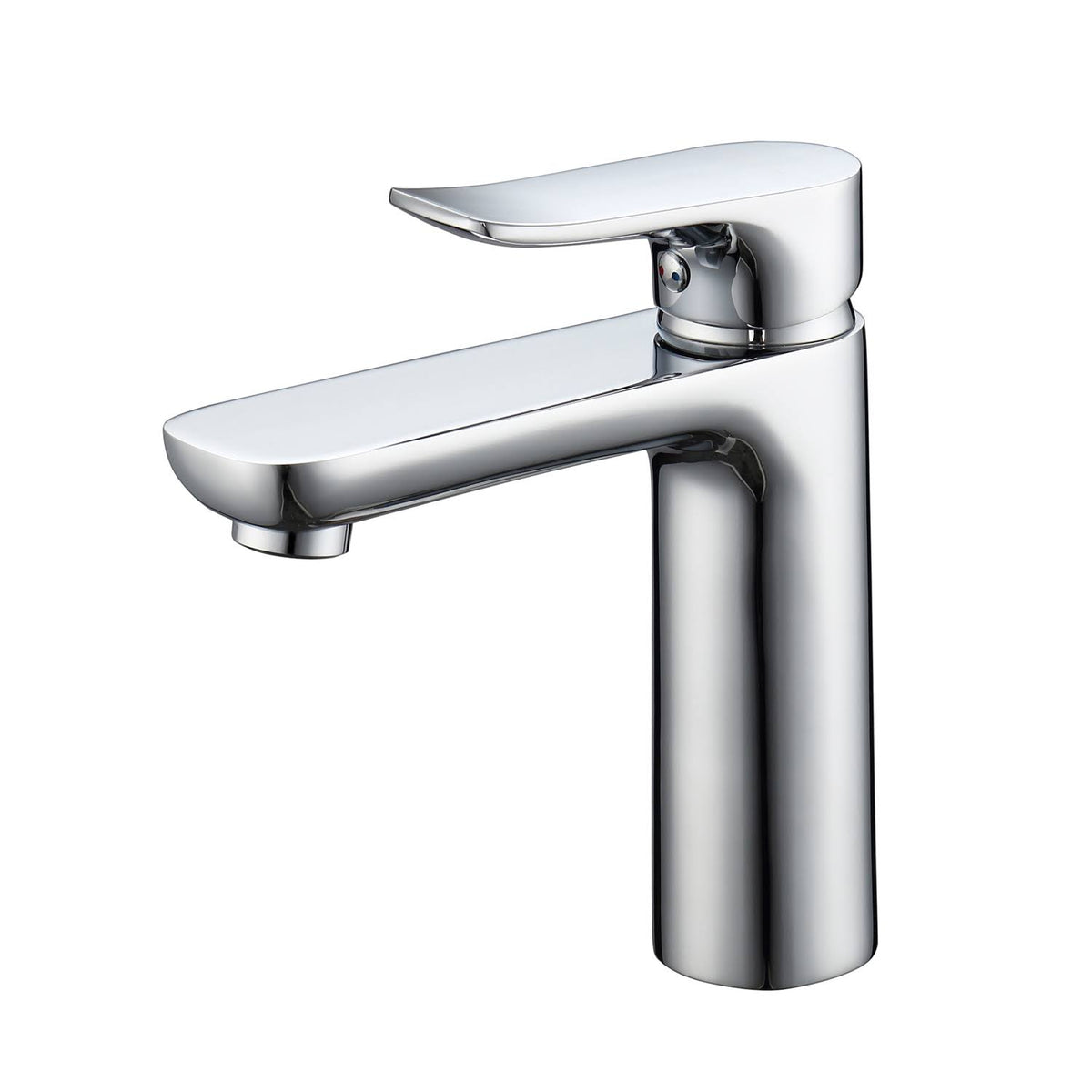Polished Single Handle Lav Faucet with Hoses T863