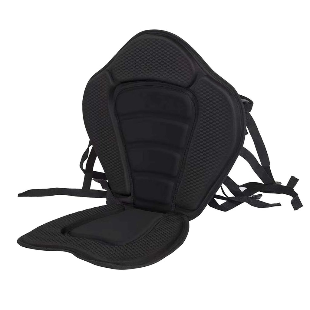 Black Padded Seat Cushion with Back Support M73737